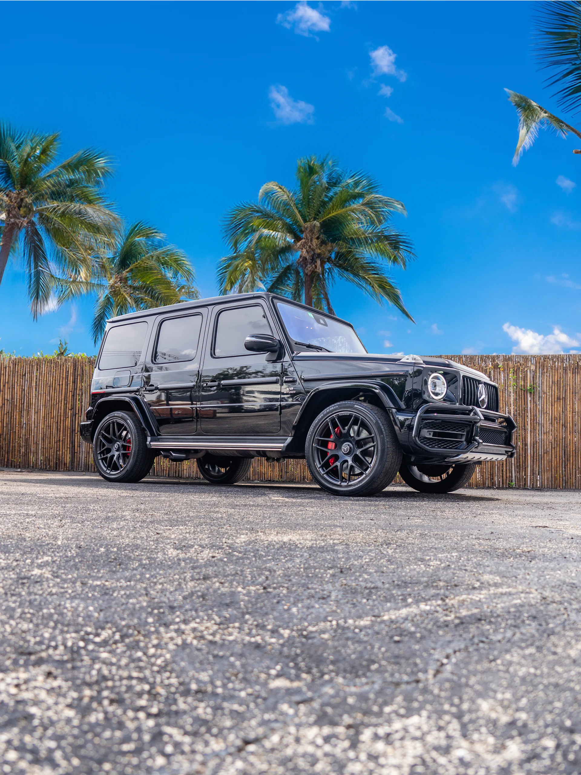 Mercedes-AMG G 63 rental — exterior front three-quarter view