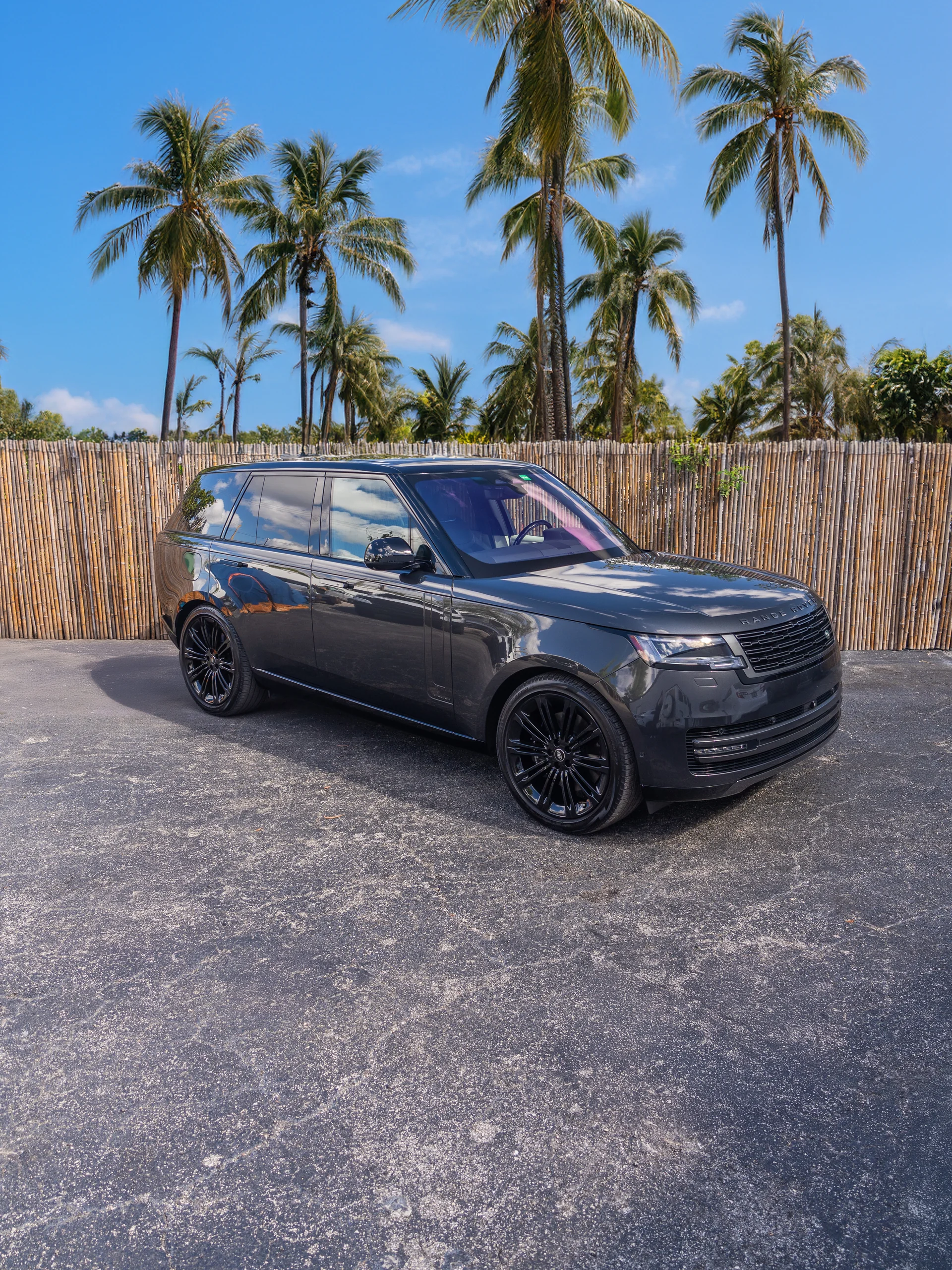 Range Rover Autobiography rental — exterior front three-quarter view