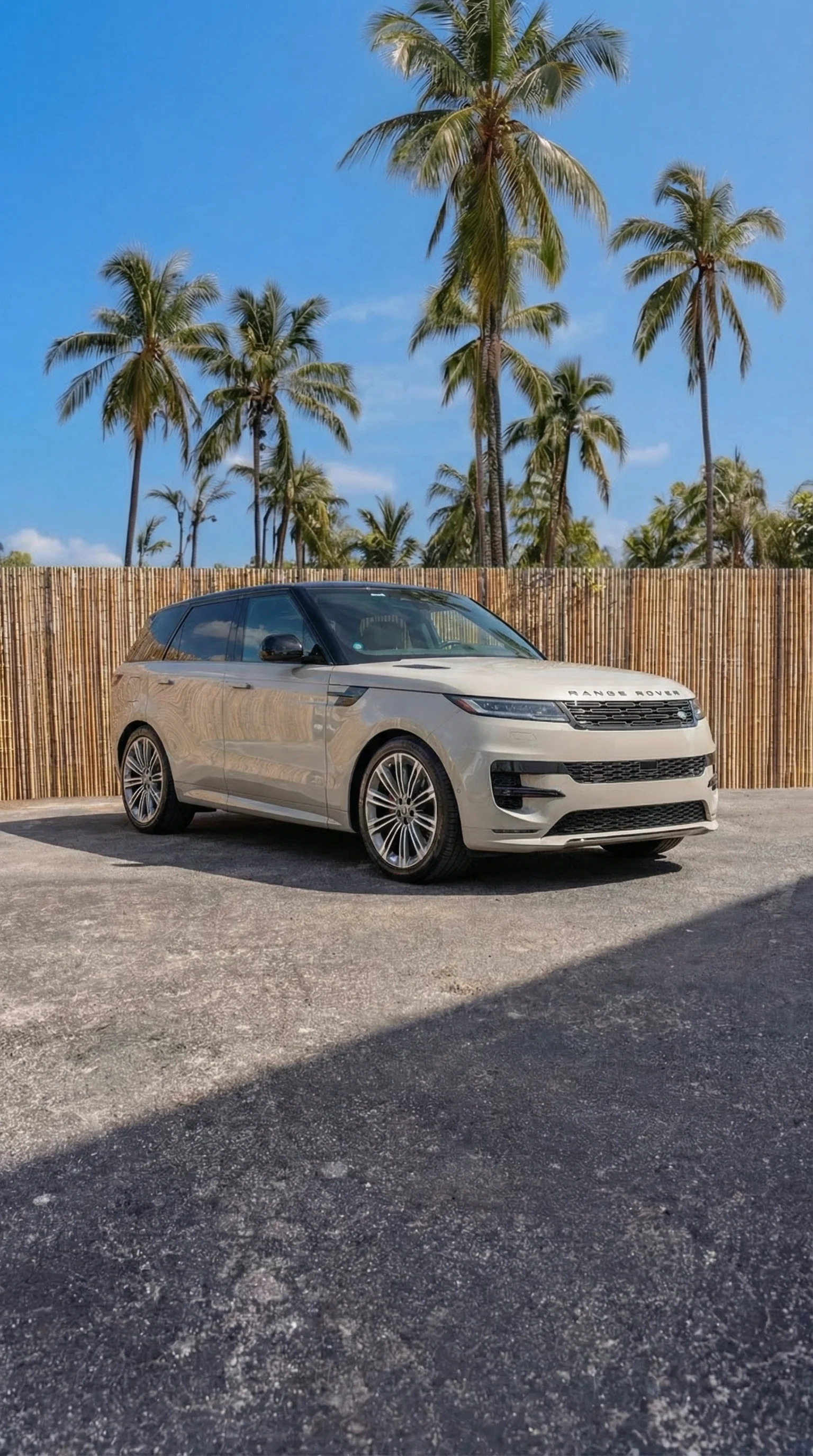 Range Rover Sport rental — exterior front three-quarter view