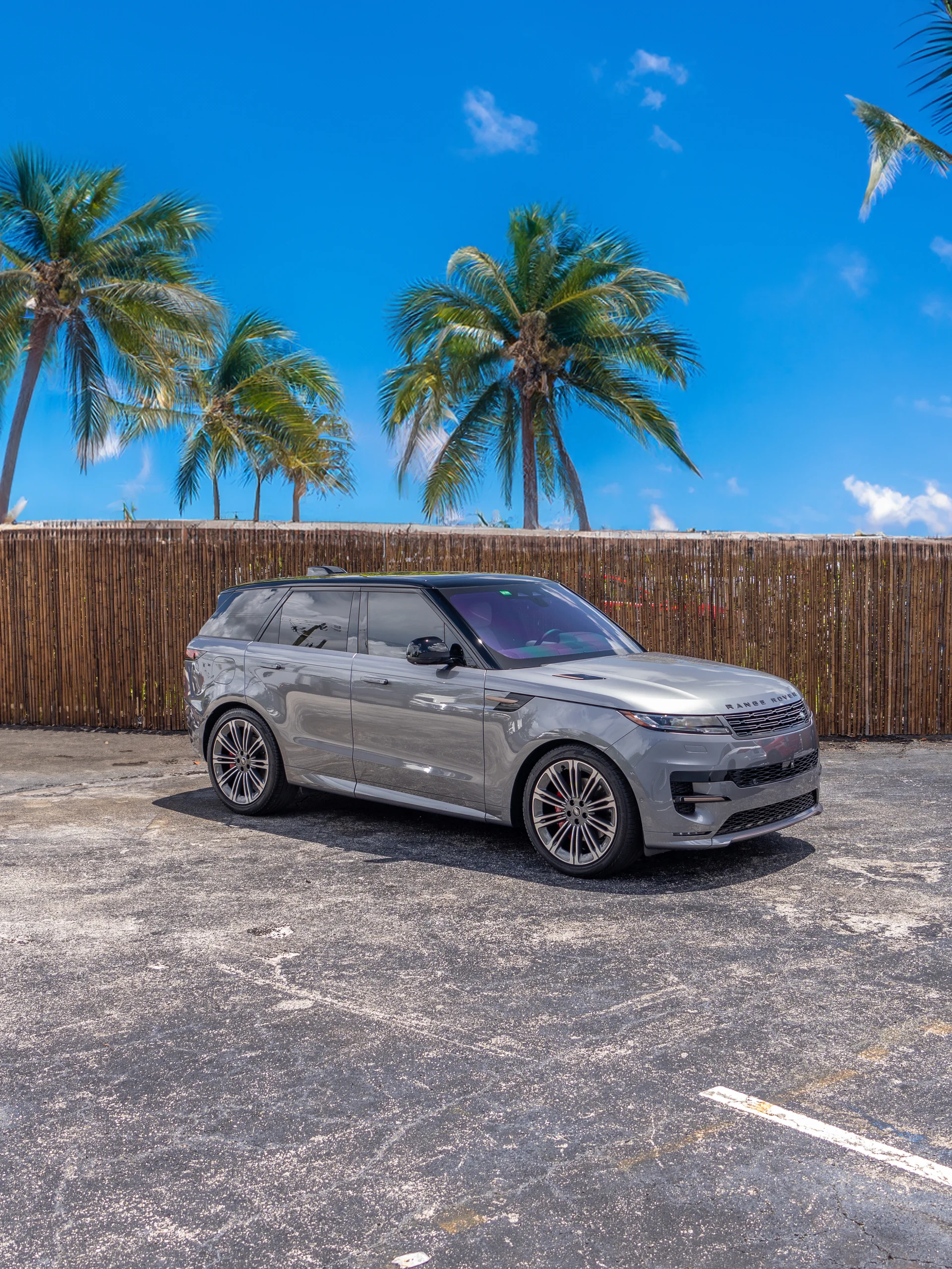 Range Rover Sport rental — exterior front three-quarter view