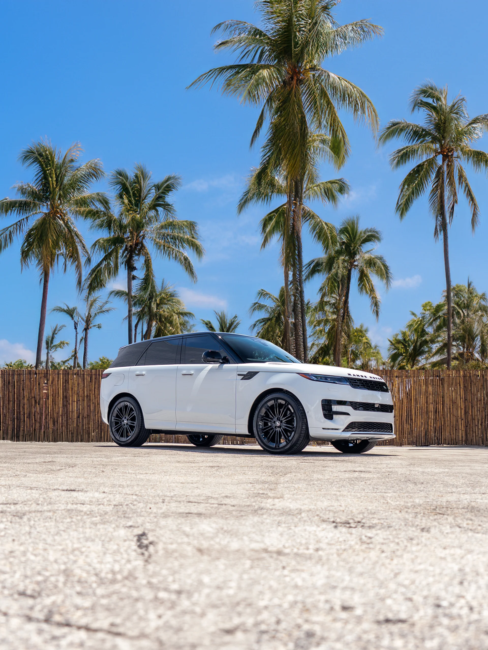 Range Rover Sport rental — exterior front three-quarter view